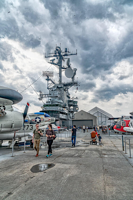 Aircrafts on the Intrepid