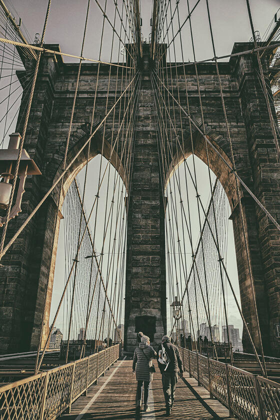 Pandemic Brooklyn Bridge