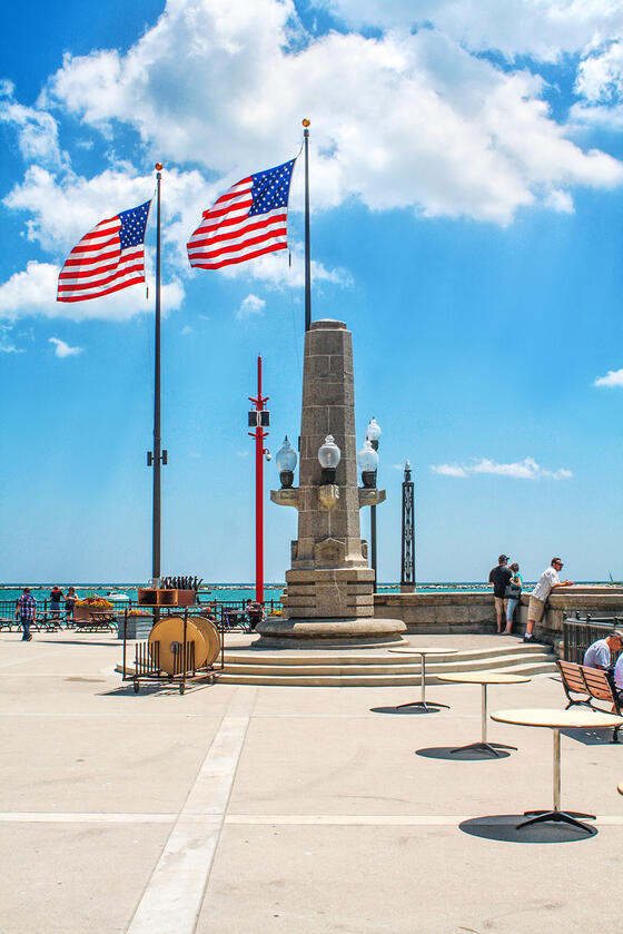 Veteran's Monument, Navy Pier, Chicago