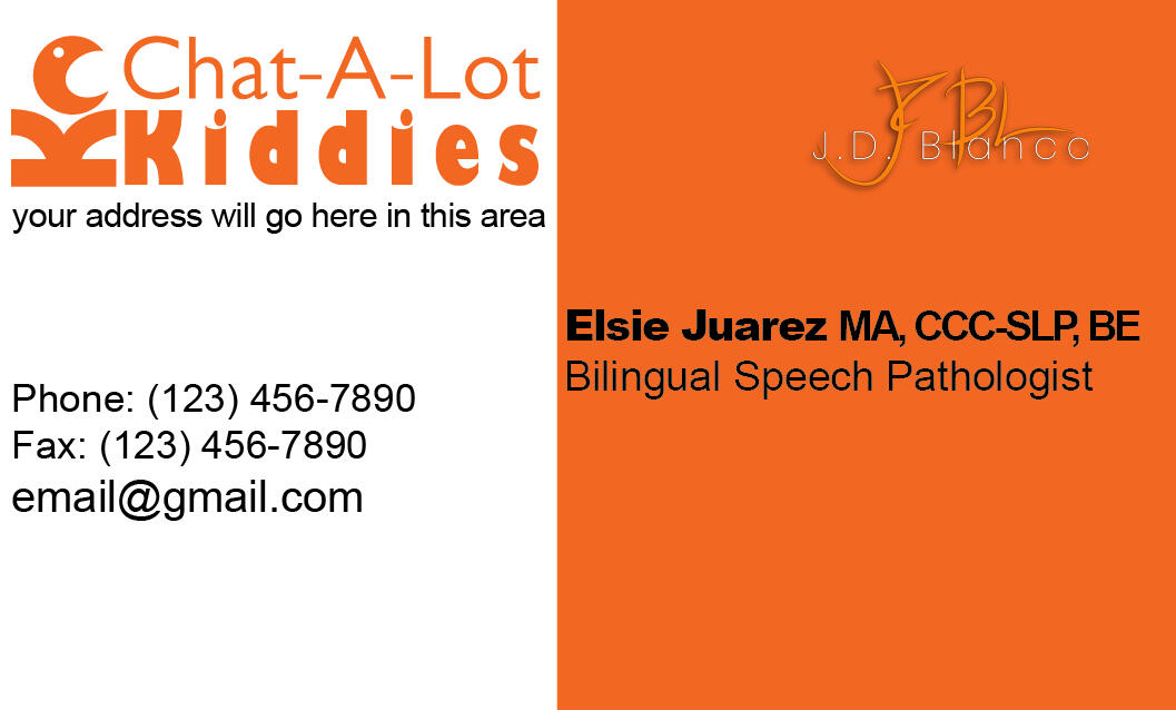 Business Card - Chat-A-Lot